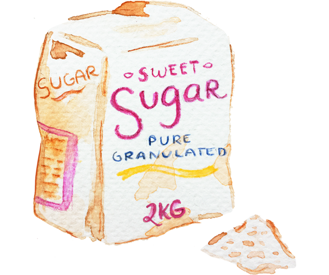 bag of sugar