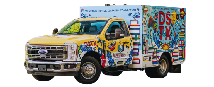 Library on Wheels bookmobile truck