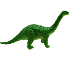 toy of Brontosaurus dinosaur